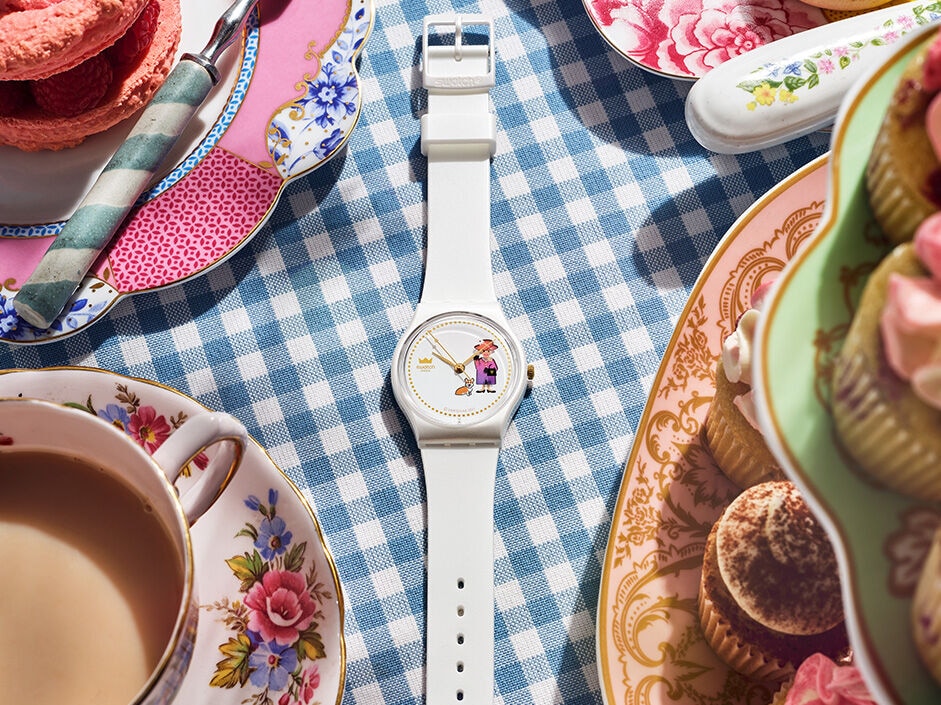 Press release STAY ROYALLY ON TIME WITH SWATCH